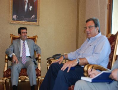 Akdeniz Oyunları Genel Sekreteri Kualos Mersin`de