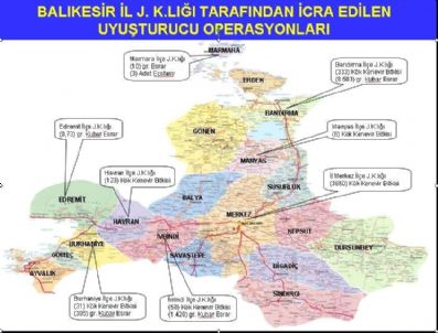 Jandarmadan Uyuşturucu Raporu