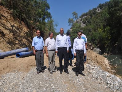ERHAN EROL - Kaymakam Güldibi, İçme Suyu Çalışmalarını Yerinde İnceledi