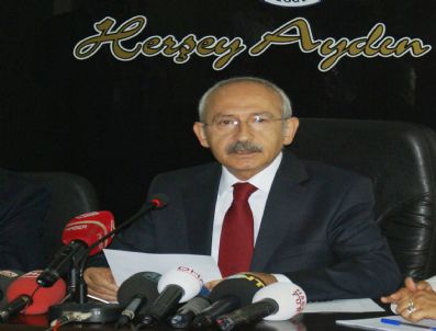BİRGÜL AYMAN GÜLER - Kılıçdaroğlu`ndan Hükümete Mavi Marmara Eleştirisi