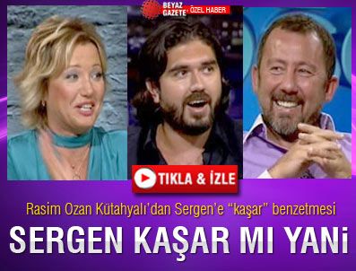 ÖZGE ULUSOY - Rasim Ozan'dan Sergen Yalçın'a 'kaşar' benzetmesi