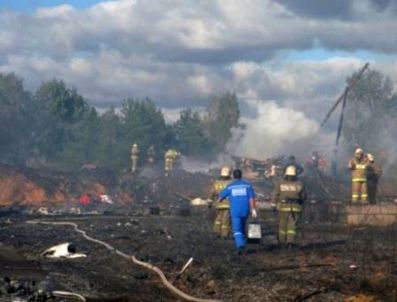 YAROSLAVL - Rusya’da Uçağı Kötü Yakıt Düşürmüş