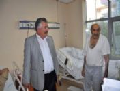 Siirt Belediye Başkanı Sadak Hasta Ziyaretinde Bulundu