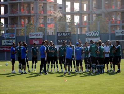 Bursaspor`un Yenileri Antrenmanda