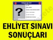 Ehliyet sınav sonuçları açıklandı (MEB EĞİTEK meb.gov.tr)