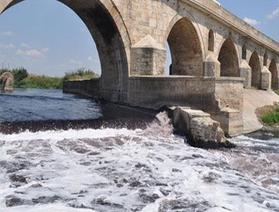 Ergene nehri can çekişiyor