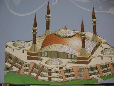 Kalıcı Konutlara Sığınağı ve Kreşi Olan Cami İnşa Ediliyor