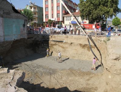 Köprübaşı Belediyesi`nin Yeni Hizmet Binasını Temeli Atıldı
