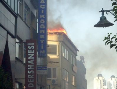 Korkutan Yangın Amatör Kamerada