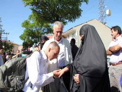 İBRAHIM ZIYREK - Mehmetçiklere Halaylı Uğurlama