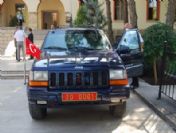 Merhum Yazıcıoğlu`nun Cipi Garajdan Çıktı