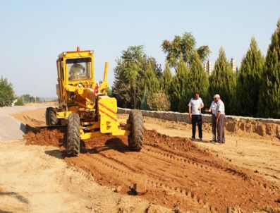 Sarıgöl`de Asfaltlama Çalışmaları