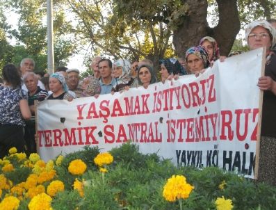 Sinop`ta Termik Santral Karşıtı Eylem Düzenlendi