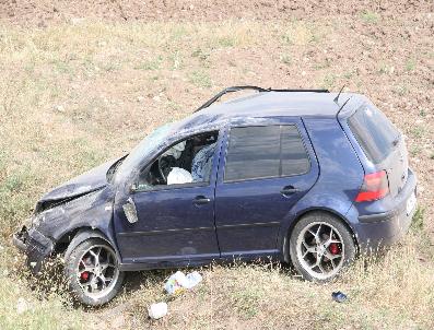 Sungurlu`da Trafik Kazası: 4 Yaralı