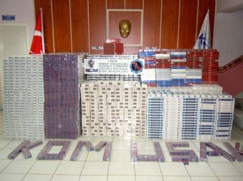 Uşak`ta Kaçak Sigara Operasyonu