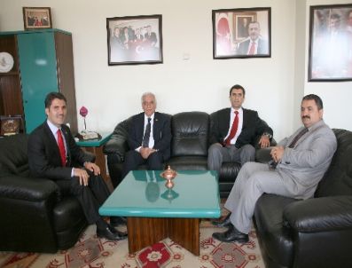 Yargıtay 1. Başkan Vekili Akçin`den Başkan Çakır’a Ziyaret