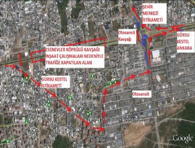 TÜRKMENBAŞı - Ankara Caddesi Trafiğe Kapanıyor