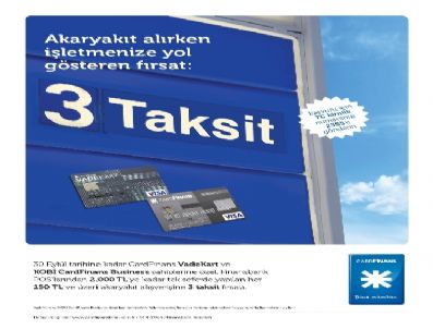 FINANSBANK - Finansbank’tan Akaryakıt Alışverişlerine 3 Taksit Fırsatı