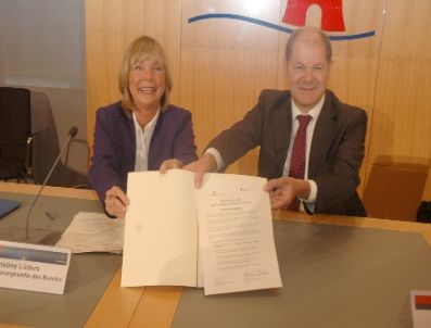 OLAF SCHOLZ - Hamburg Eyaleti, Ayrımcılıkla Mücadele Anlaşması İmzaladı