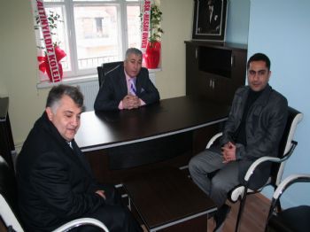 OSMAN KOCA - Ak Parti’den Kapadokya Gazeteciler Cemiyetine Ziyaret