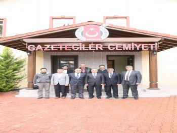 ANTALYA EMNIYET MÜDÜRÜ - Antalya Emniyet Müdürü Yılmaz'dan Agc'ye Ziyaret