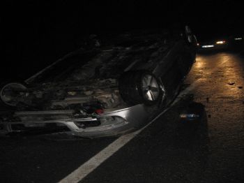 Erbaa’da Trafik Kazası: 1 Yaralı