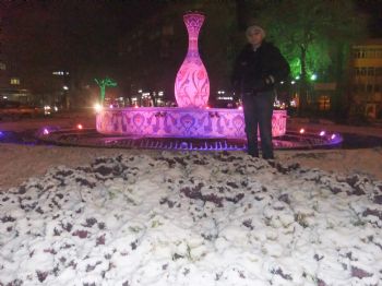 Kütahya'da Kar Sevinci