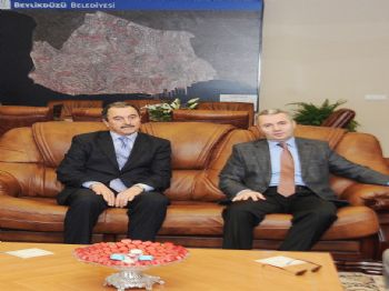 Bahçesaray Belediye Başkanı Orhan'dan Başkan Uzun'a Teşekkür Ziyareti