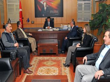 FERDA YILDIRIM - Güdak Üyeleri, Vali Mayda'yı Ziyaret Etti