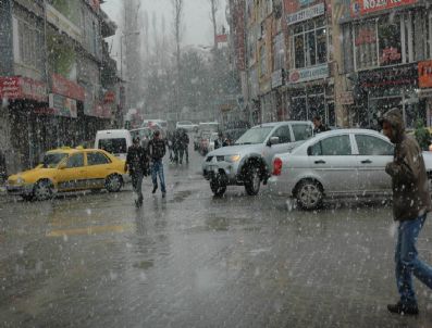 Hakkari'de Kar Yağışı Başladı
