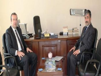 MUSTAFA İMAMOĞLU - İdil Kaymakamı Müftülüğü Ziyaret Etti