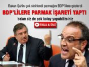 Meclis'te parmak tartışması