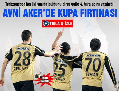 AVNI AKER STADı - Trabzonspor 2-0 Güngörenspor