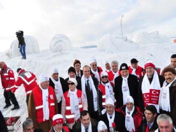 ENVER PAŞA - Türk Kızılayı Samsun Şubesi’nden Sarıkamış Şehitleri'ne Vefa