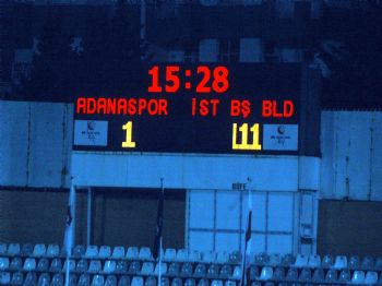 5 Ocak Stadı'nda Bozuk Skorbord Sendromu