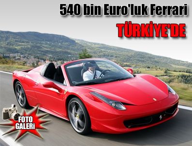 MASERATI - 540 bin Euro'luk Ferrari'yi görenler şaşkına döndü