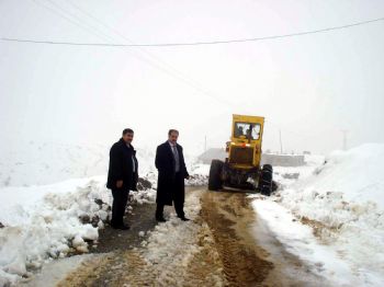 DOĞANLı - Adıyaman'da Karla Mücadele Çalışmaları Sürdürülüyor