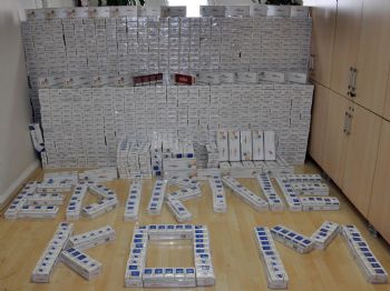 Edirne’de 25 Bin Paket Kaçak Sigara Ele Geçirildi