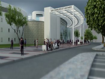 Ödemiş'te Yapılacak Yeni Devlet Hastanesi İçin Geriye Sadece Temel Atma Kaldı