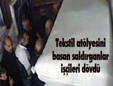 Sultangazi'de şehir eşkiyaları, tekstil atölyesi bastı