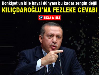 DON KIŞOT - Erdoğan'dan Kılıçdaroğlu'na fezleke cevabı