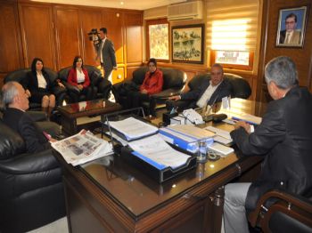 Başkan Böcek'ten Ziyaret