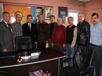 SEÇKİN ÖZDEMİR - Belediye Başkanlarından Ak Parti Kilimli Teşkilatına Ziyaret