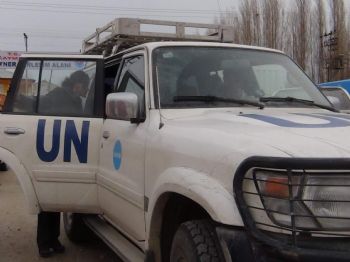 Birleşmiş Milletler Yetkilileri Erciş'te