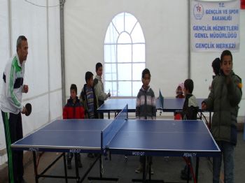 'çadır Kentler Arası Masa Tenisi Turnuvası'nda Final Heyecanı