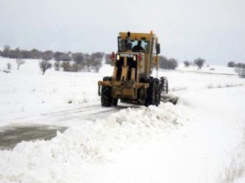Çorum'da Karla Mücadele Çalışmaları