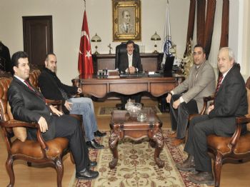 Gazeteciler Cemiyeti’nden Rektör Prof. Dr. Çapoğlu’na Ziyaret