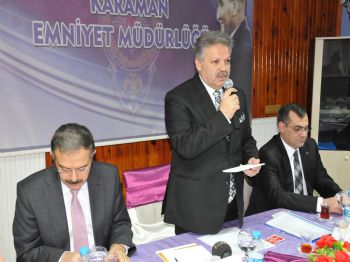 FERHAT BURAKGAZI - Karaman'da 2011'deki Kamu Yatırımları Değerlendirildi