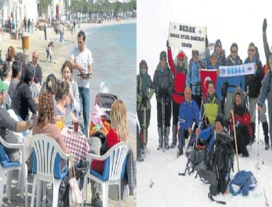 Muğla'da iki mevsim yaşanıyor