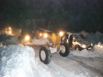 Muş'ta Karla Mücadele